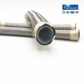 high quality flexible stainless steel braid PTFE material pipe/hose